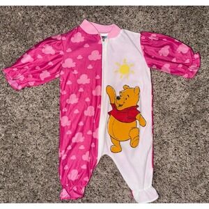 Vintage Disney Winnie the‎ Pooh Pajamas 6 Months Baby Girls Pajamas